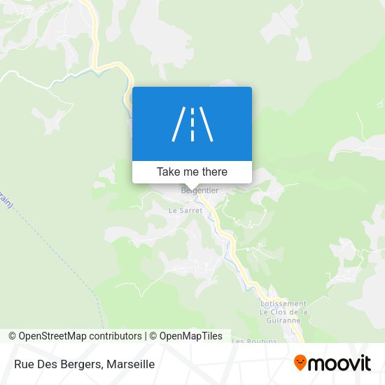Rue Des Bergers map