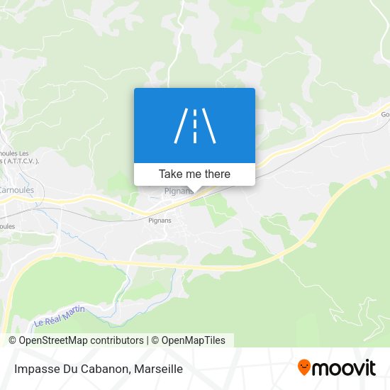 Impasse Du Cabanon map