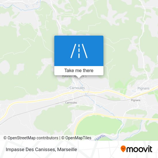 Impasse Des Canisses map