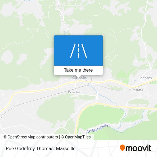Rue Godefroy Thomas map
