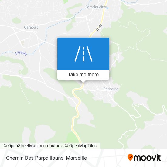 Chemin Des Parpaillouns map