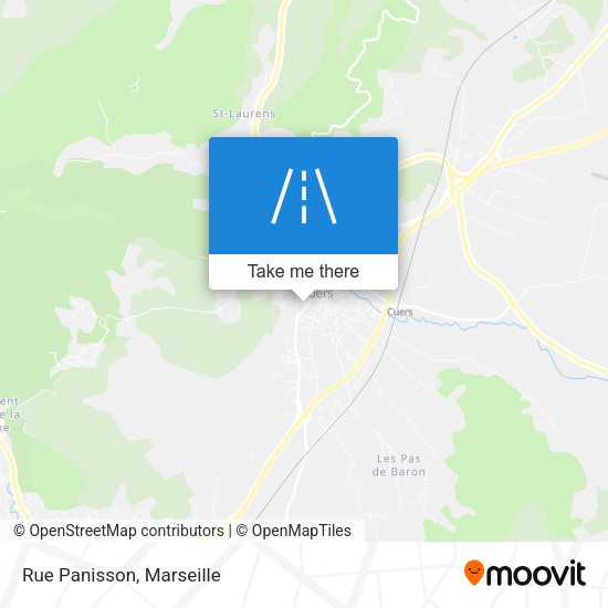 Rue Panisson map