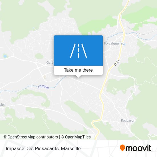 Impasse Des Pissacants map