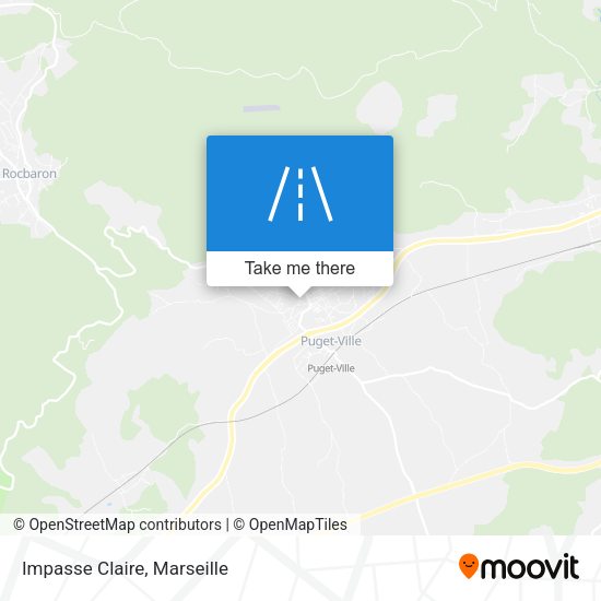 Impasse Claire map