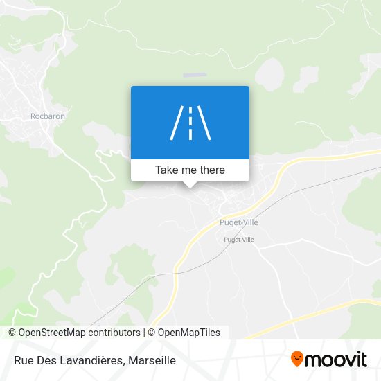 Rue Des Lavandières map