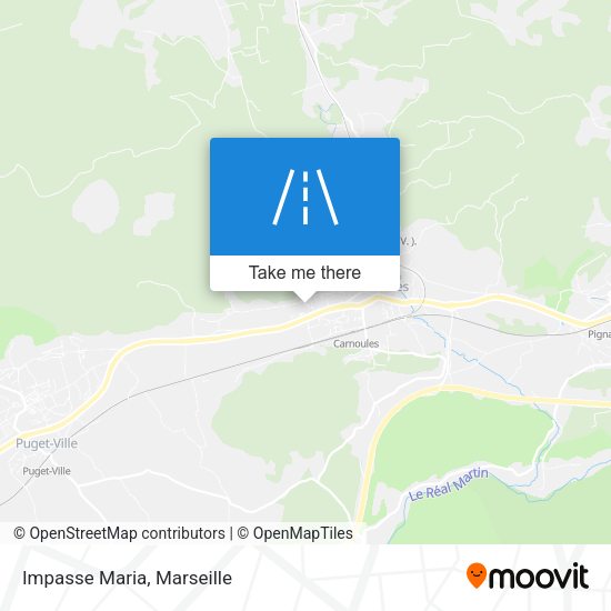 Impasse Maria map