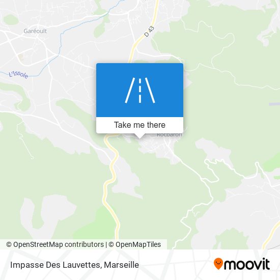 Impasse Des Lauvettes map