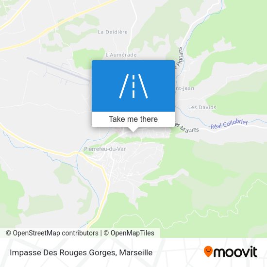 Impasse Des Rouges Gorges map