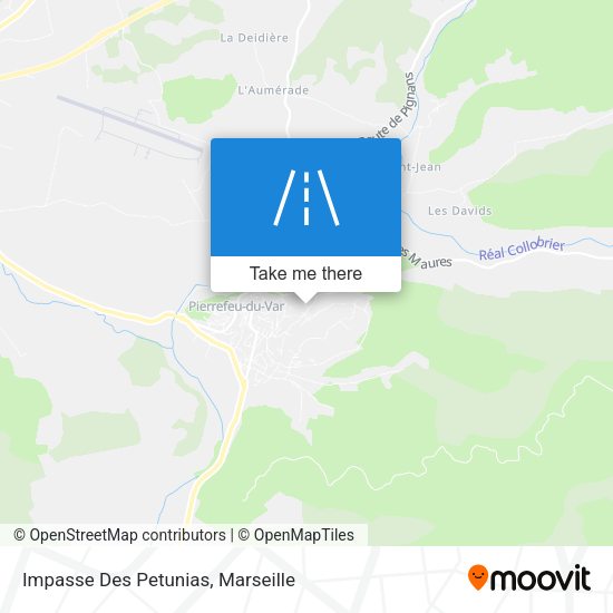 Impasse Des Petunias map
