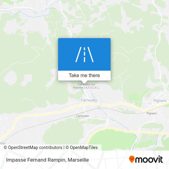 Impasse Fernand Rampin map