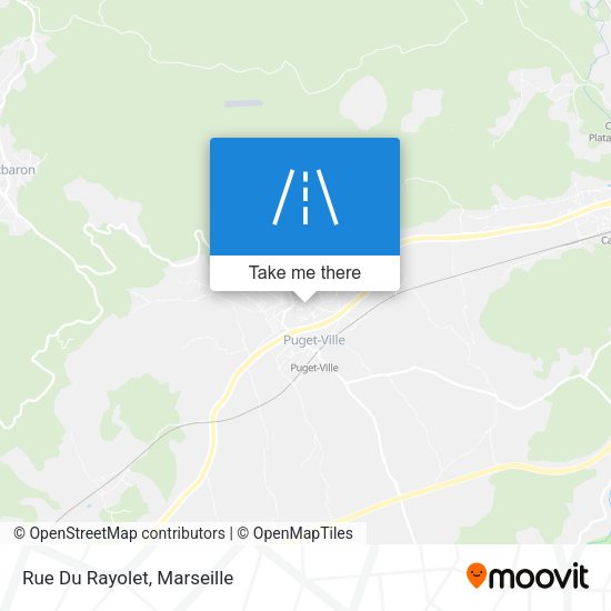 Rue Du Rayolet map