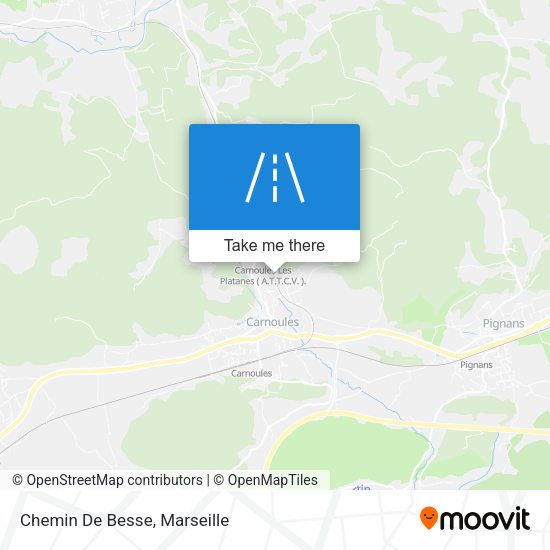 Chemin De Besse map