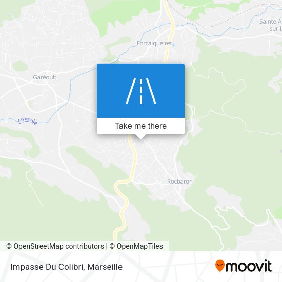 Impasse Du Colibri map