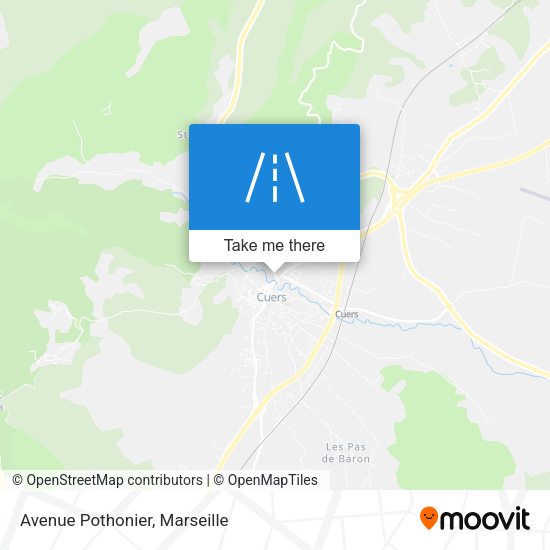 Avenue Pothonier map