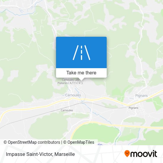 Impasse Saint-Victor map