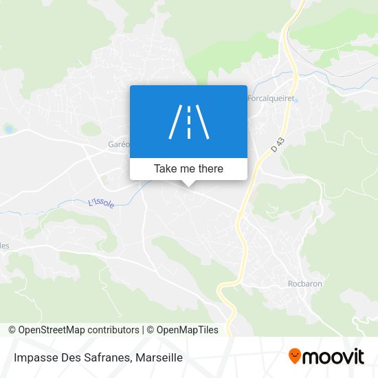 Impasse Des Safranes map