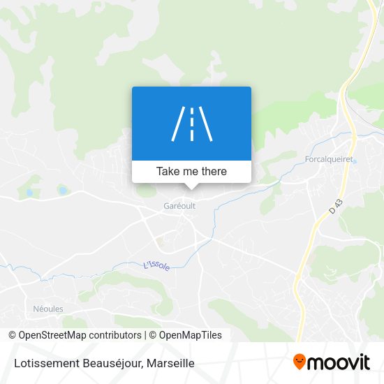 Lotissement Beauséjour map