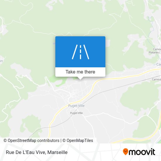 Rue De L'Eau Vive map