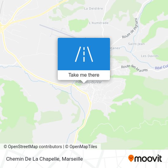 Chemin De La Chapelle map