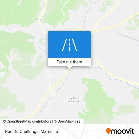 Rue Du Challenge map