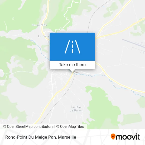 Rond-Point Du Meige Pan map