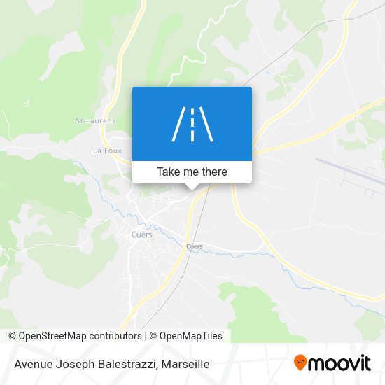 Avenue Joseph Balestrazzi map
