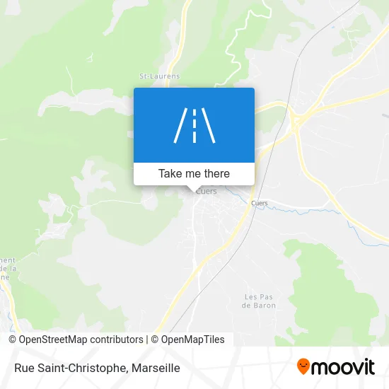 Rue Saint-Christophe map