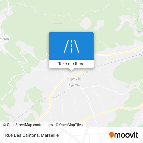 Rue Des Cantons map