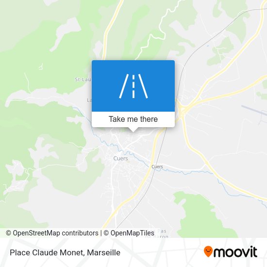 Place Claude Monet map