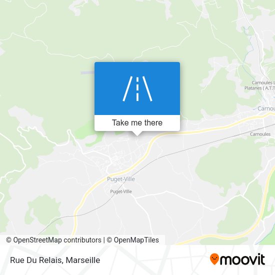 Rue Du Relais map