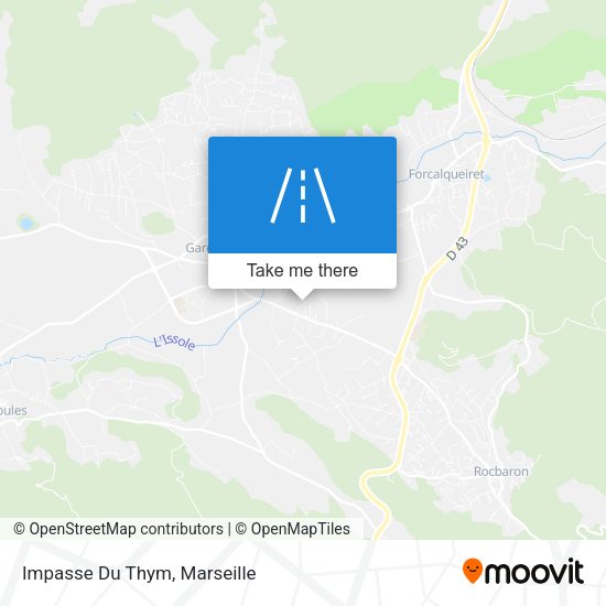 Impasse Du Thym map