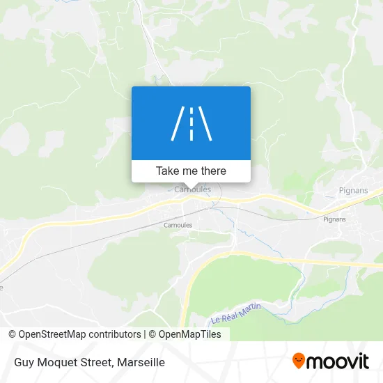Rue Guy Moquet map