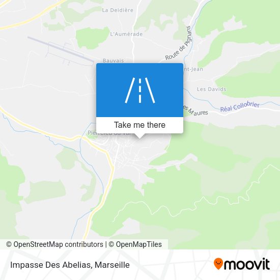 Impasse Des Abelias map