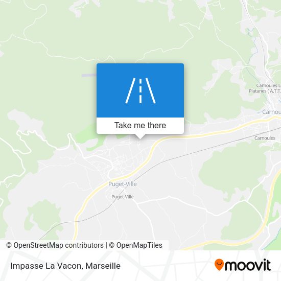 Impasse La Vacon map