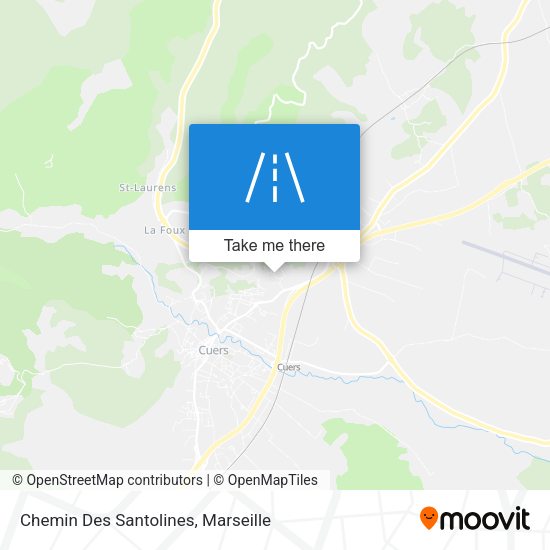Chemin Des Santolines map