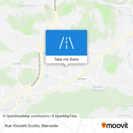 Rue Vincent Scotto map