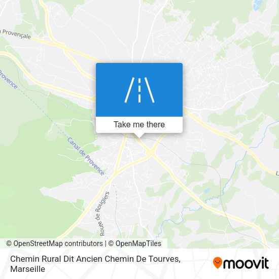 Chemin Rural Dit Ancien Chemin De Tourves map