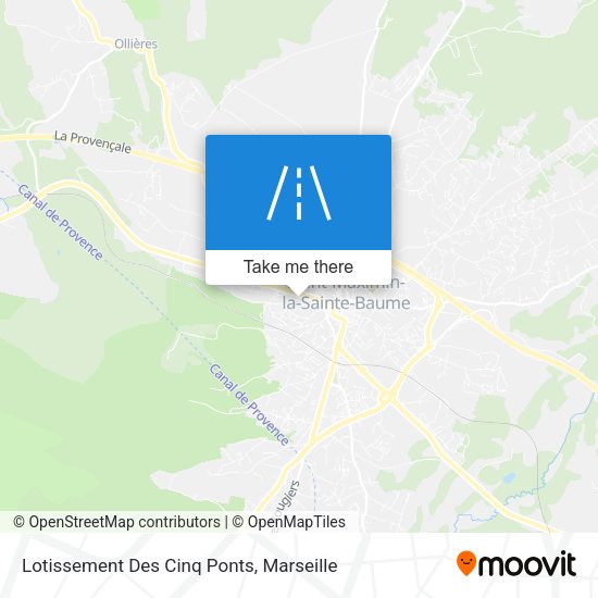 Lotissement Des Cinq Ponts map