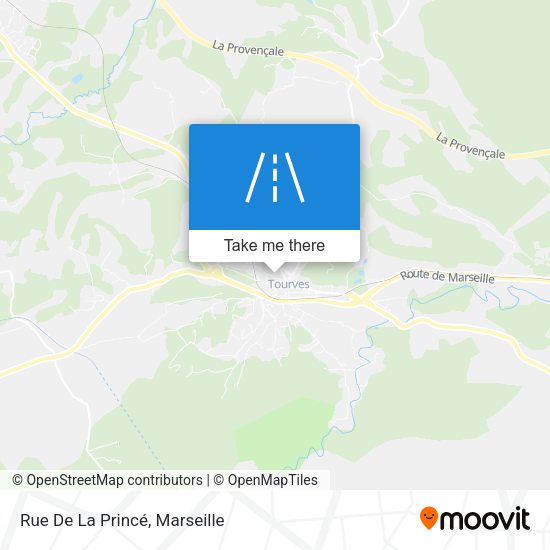 Rue De La Princé map