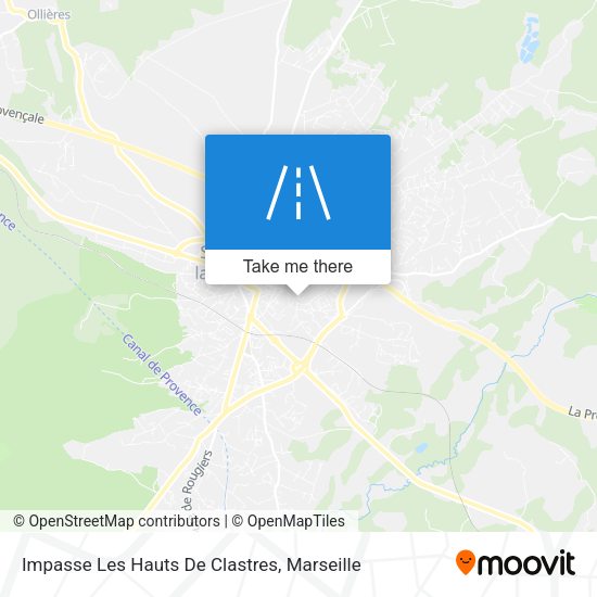 Impasse Les Hauts De Clastres map