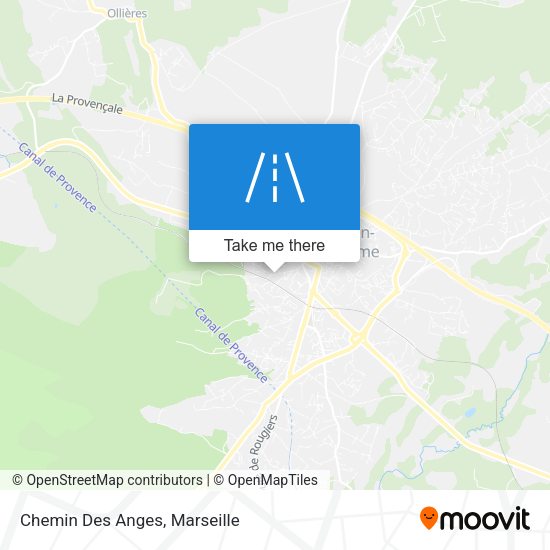 Chemin Des Anges map