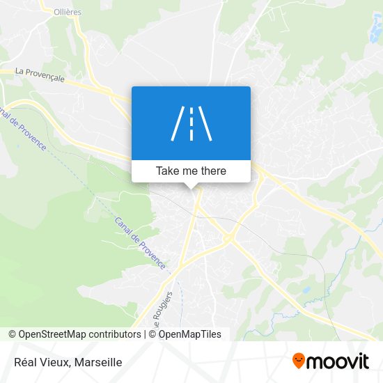 Réal Vieux map
