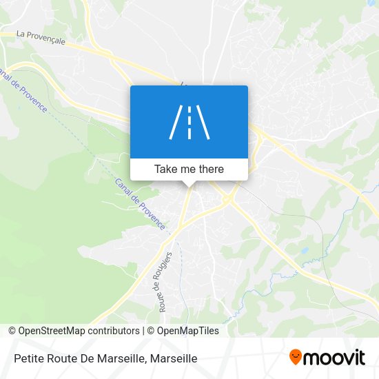 Petite Route De Marseille map