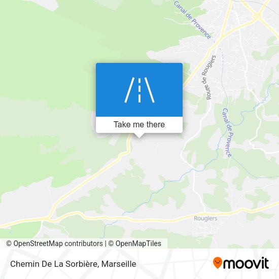 Chemin De La Sorbière map