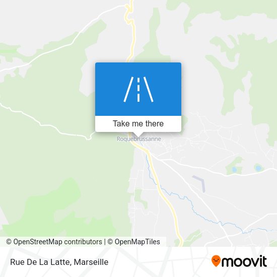 Rue De La Latte map