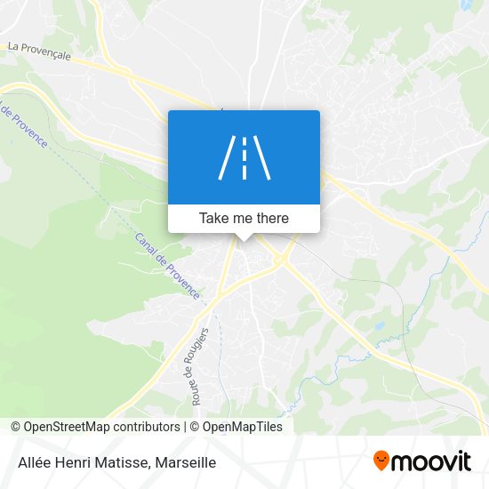 Allée Henri Matisse map