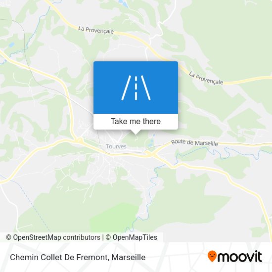 Chemin Collet De Fremont map