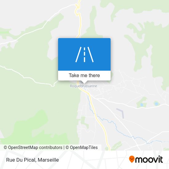 Rue Du Pical map