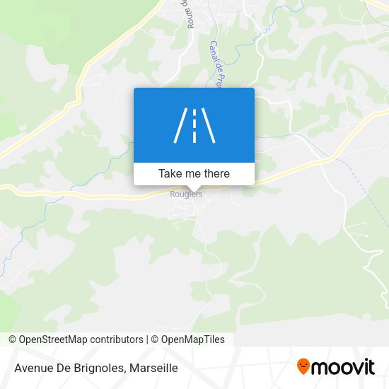 Avenue De Brignoles map