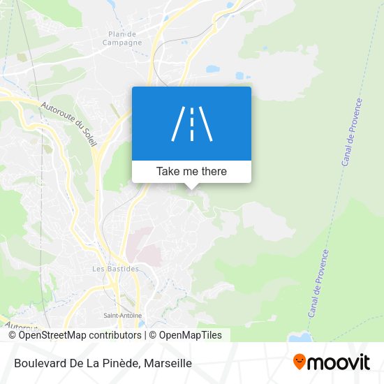 Boulevard De La Pinède map